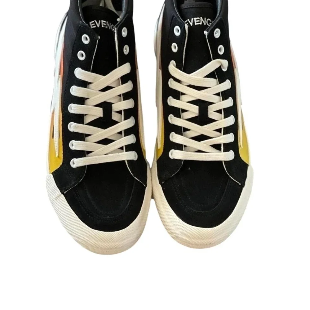 Revenge x Storm Vol 2 Hi Top Black Flame Skate‎ Shoes Mens Size 11 New